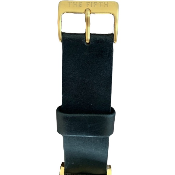 The Fifth gold and black wrist watch - Picture 5 of 7